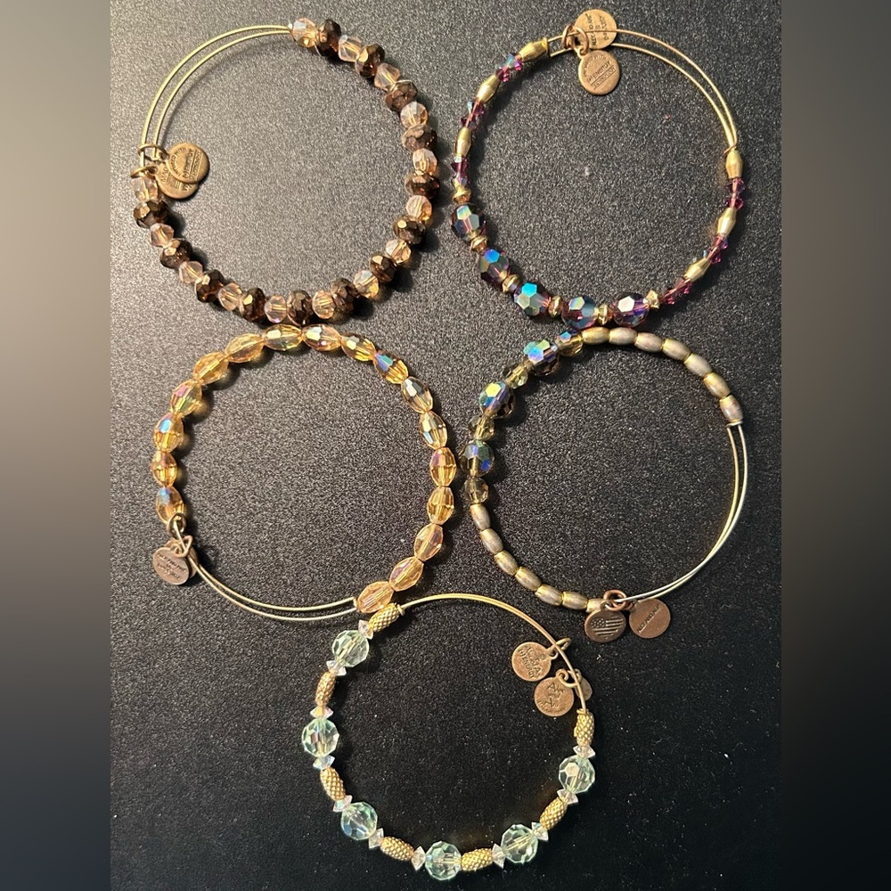 Alex and Ani Beaded Bangle Bracelet